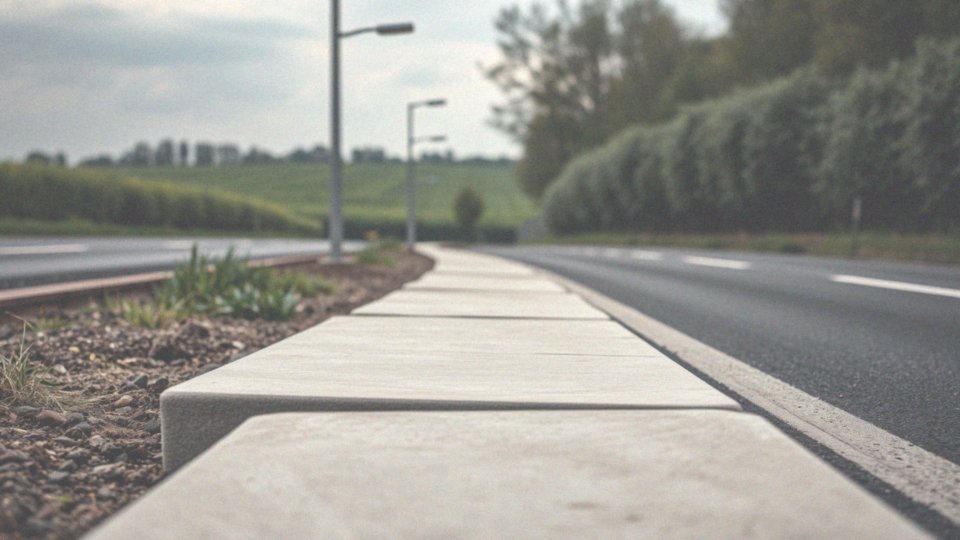 Jakie projekty związane są z budową chodnika i zarurowaniem rowu przydrożnego?