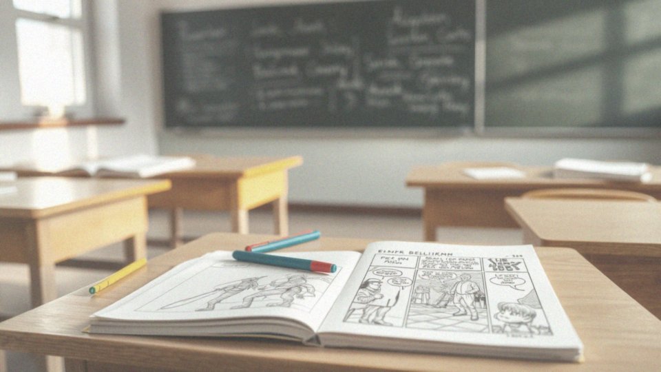 Jakie pomysły na komiks do szkoły są najlepsze?