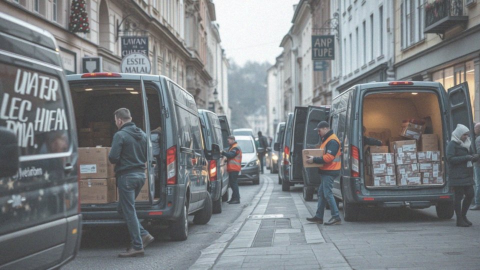 Co z pracą kurierów w okresie przedświątecznym?