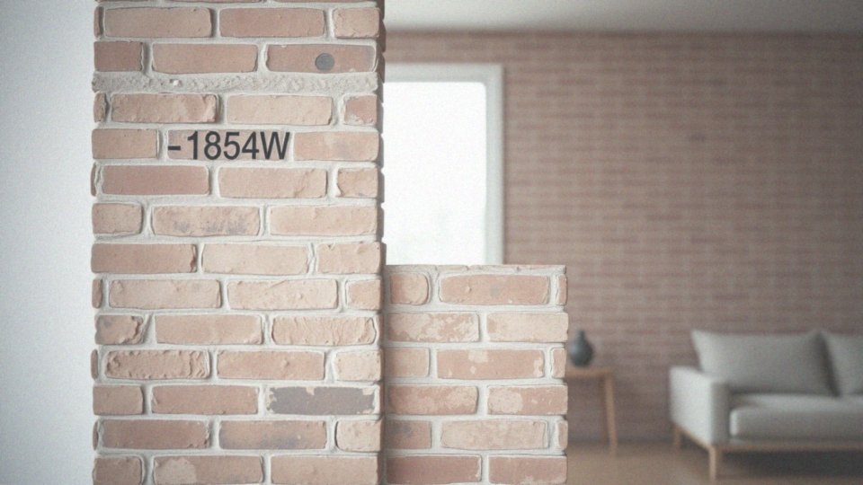 Jak cegła może być punktem kulminacyjnym w salonie?