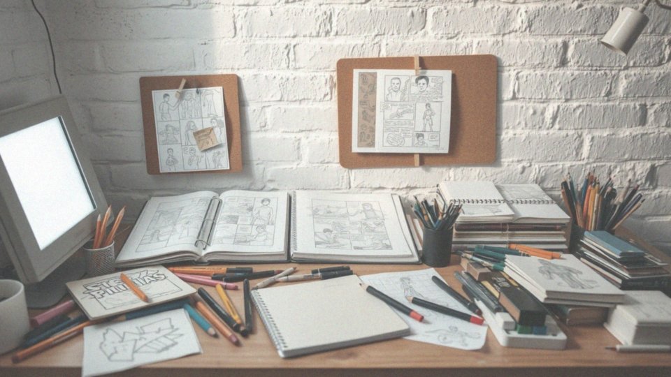 Jakie kroki są kluczowe w procesie tworzenia komiksu?