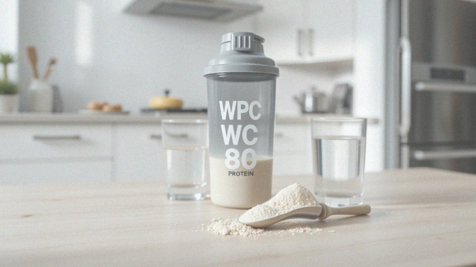 Jakie są korzyści z używania WPC 80 jako suplementu diety?