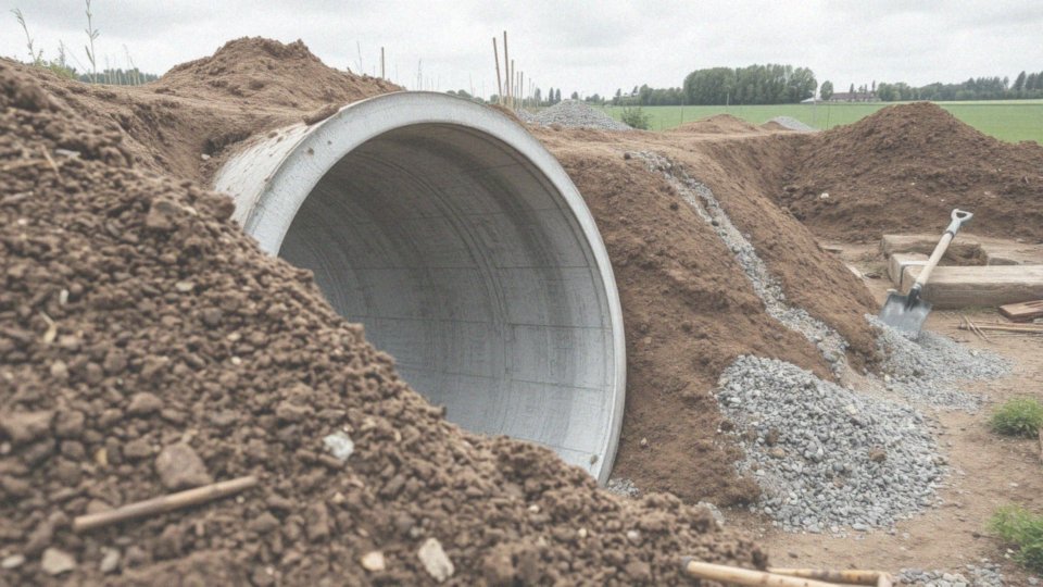 Jakie materiały są używane do budowy przepustu?
