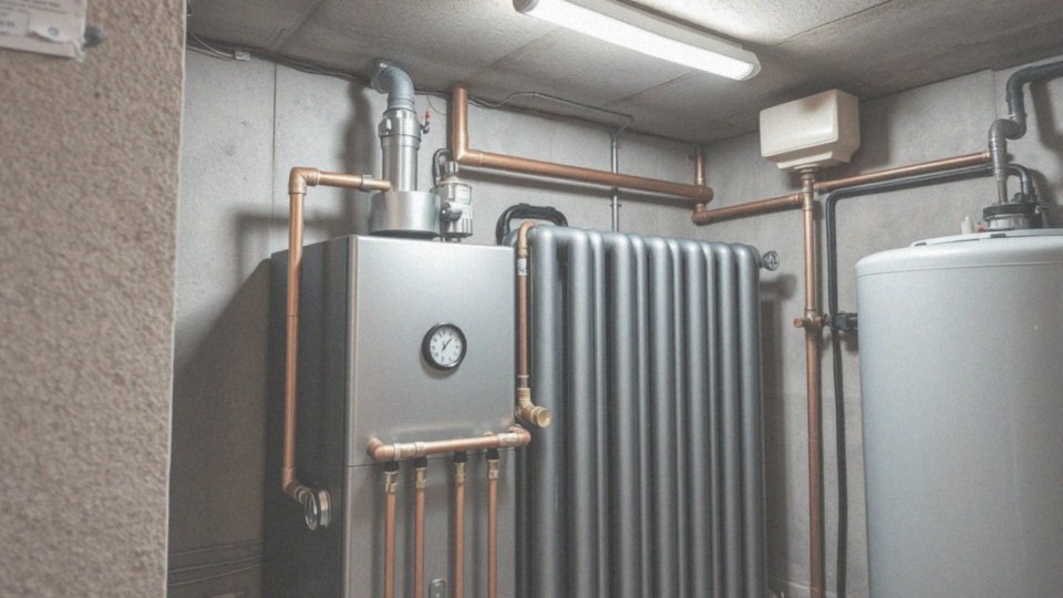 Jakie elementy zawiera schemat podłączenia instalacji CO?