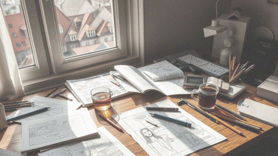 Jak znaleźć inspirację do rysowania komiksów?