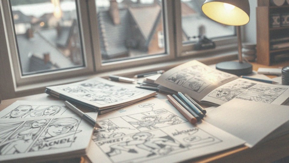 Jakie są podstawowe elementy komiksu?