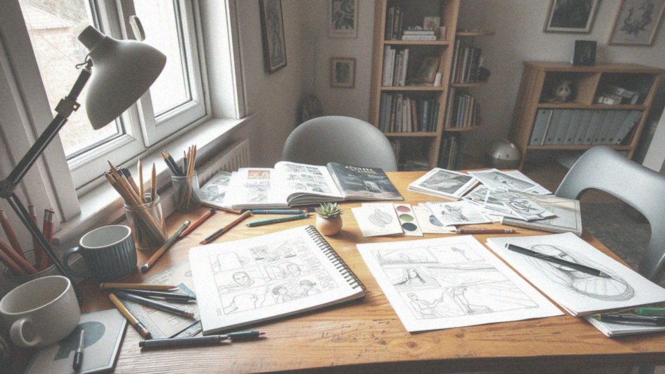 Jakie są etapy tworzenia komiksu krok po kroku?